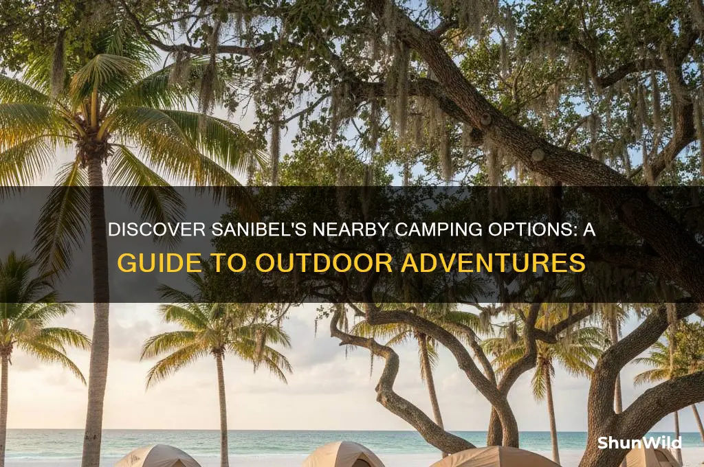 is there camping near sanibel