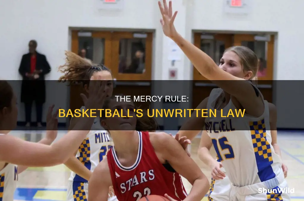 is there mercy rule in basketball
