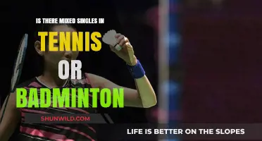 Which Sport Has Mixed Singles: Tennis or Badminton?