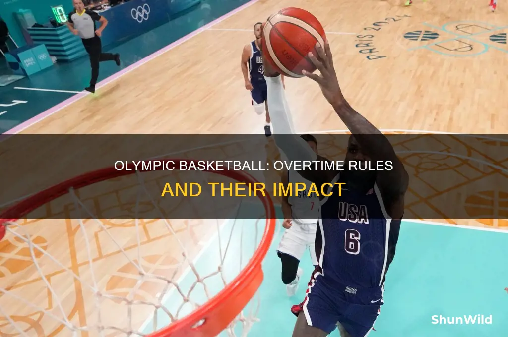 is there ot in olympic basketball