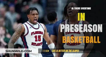 Preseason Basketball: Does Overtime Come into Play?