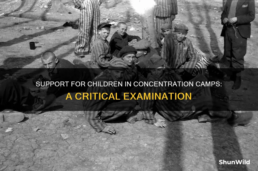 is there support for kids in concentration camps