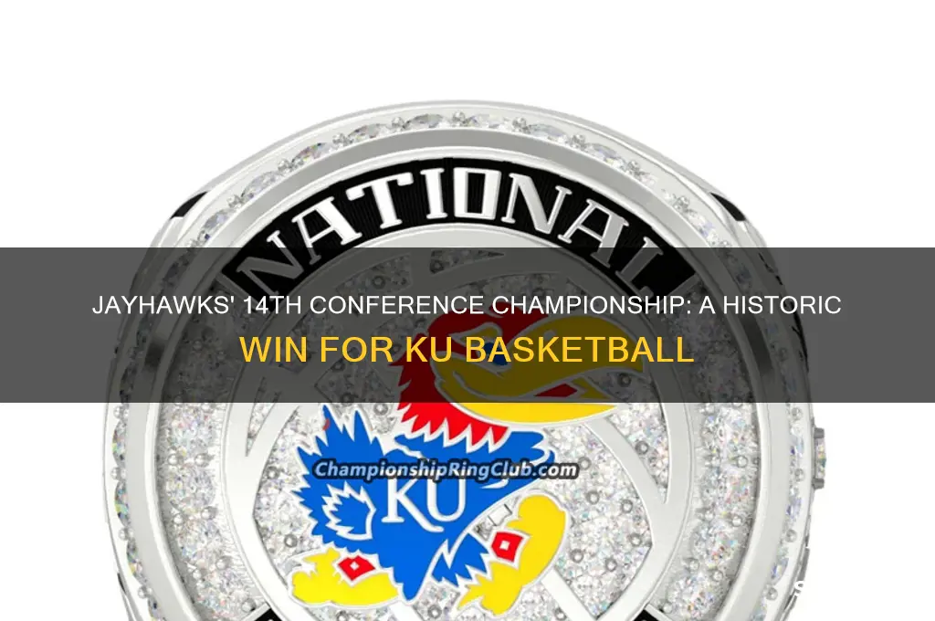 is this ku basketballs 14th conference champs