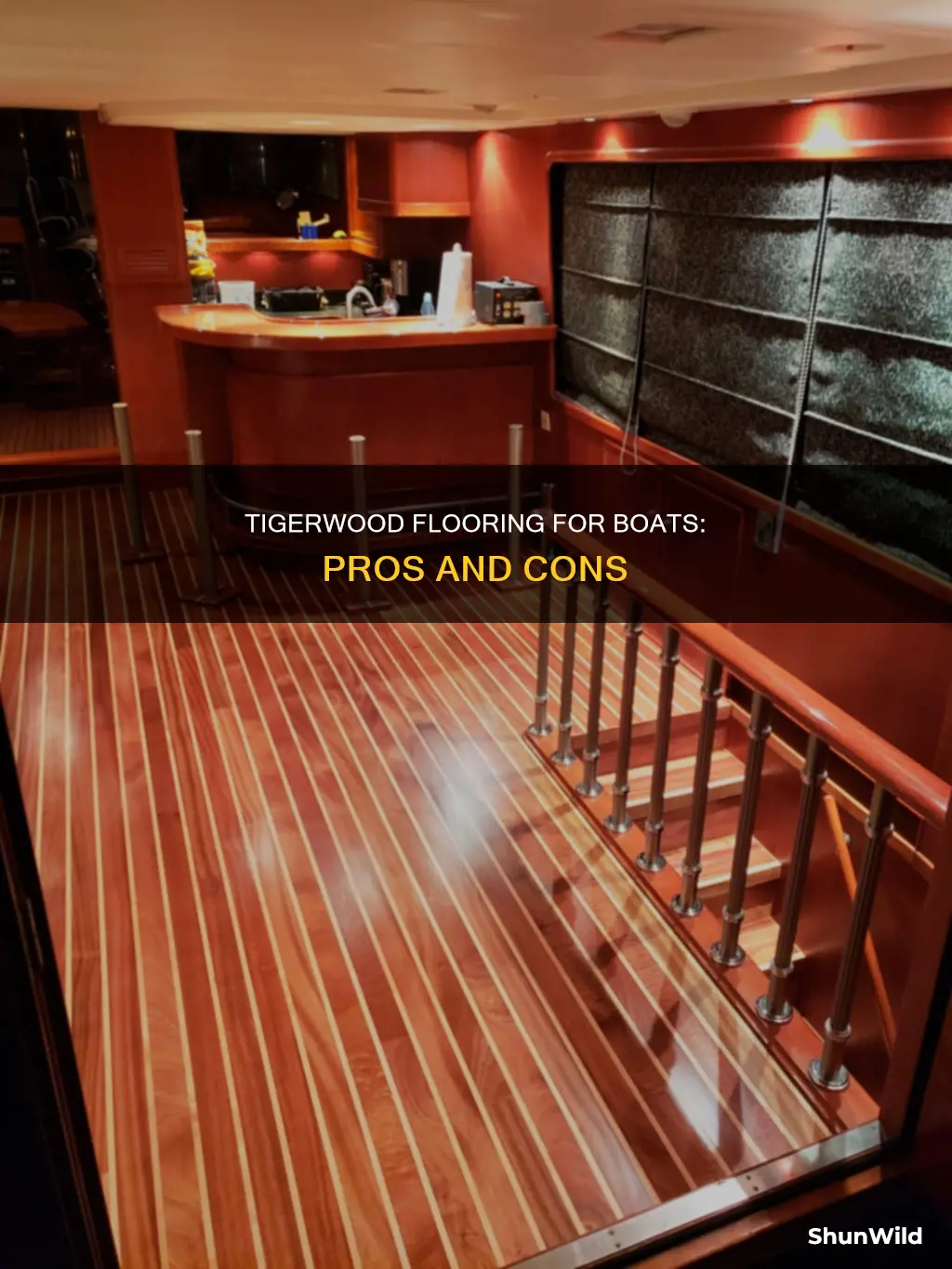 is tigerwood good for boat floor