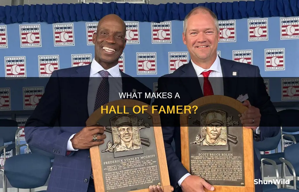 is to a hall of famer