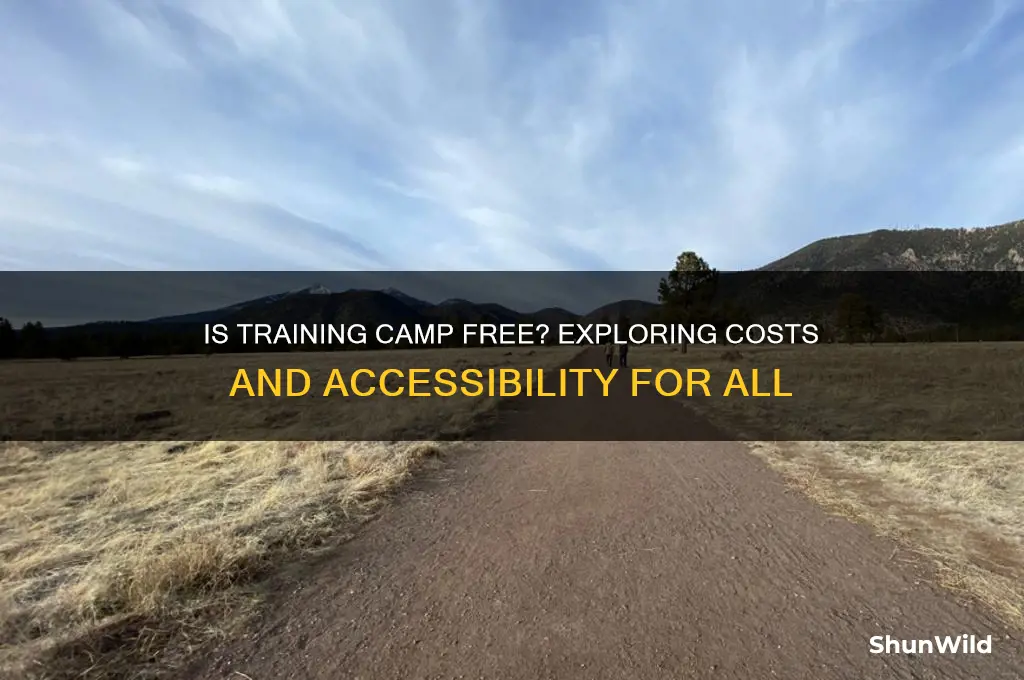 is training camp free