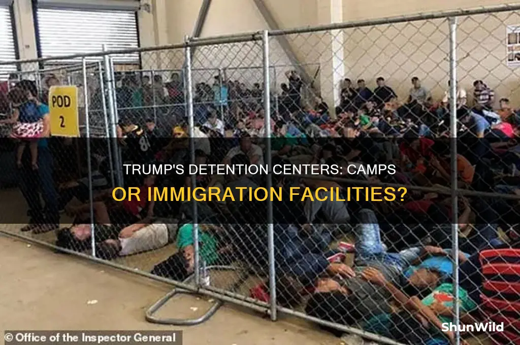 is trump building camps