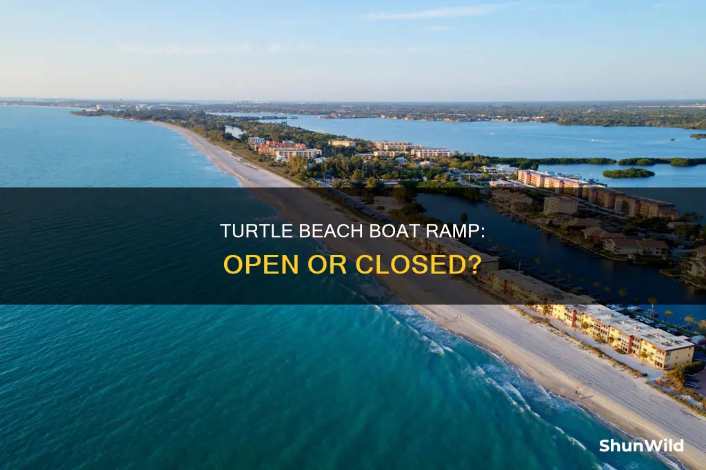 is turtle beach boat ramp open