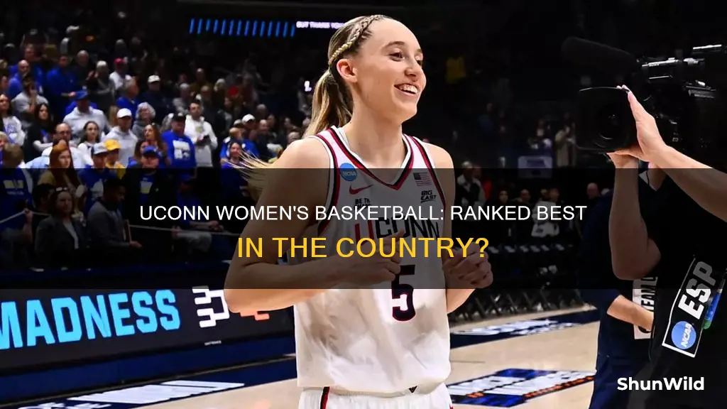 is uconn womens basketball ranked number one in the country