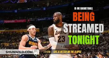 Stream Availability for Tonight's UK Basketball Game