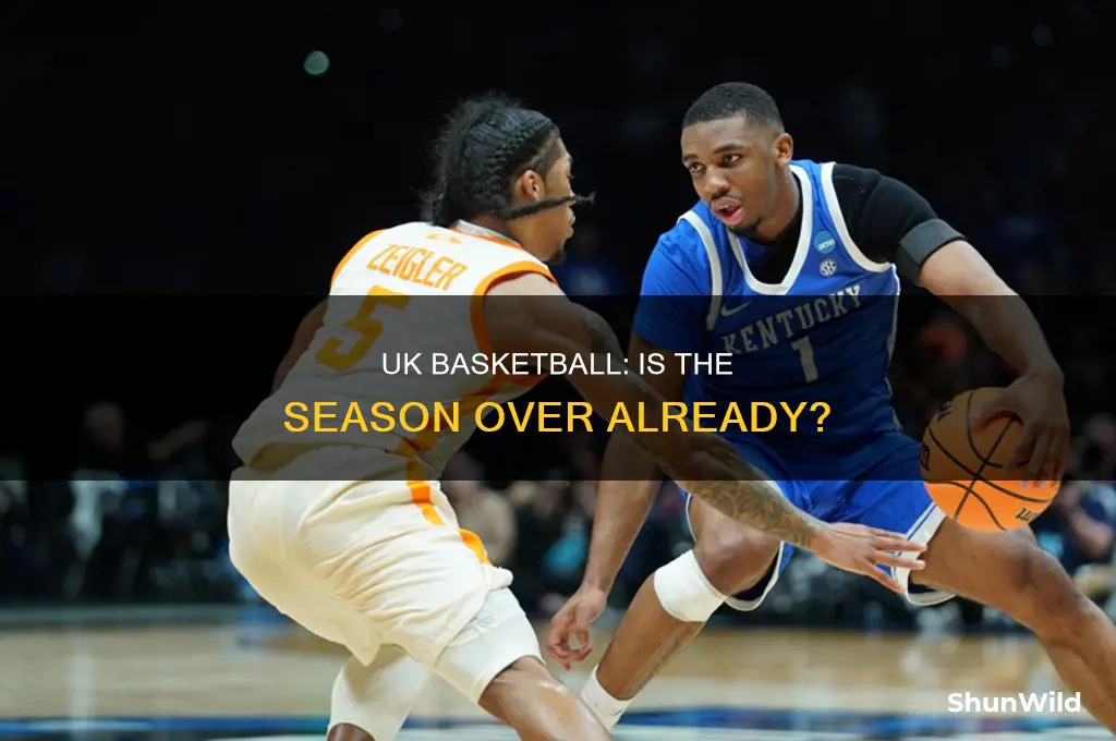 is uk basketball done for the season