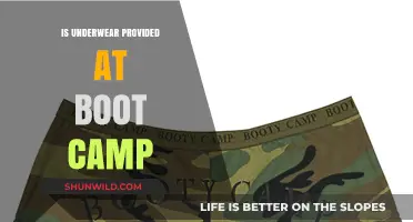 Underwear at Boot Camp: What to Expect and What's Provided?