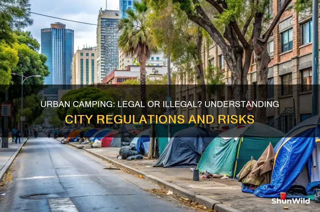 is urban camping illegal