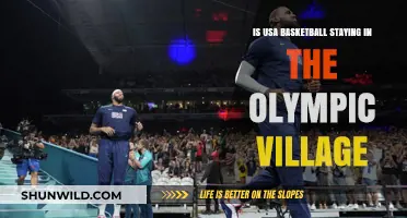 US Basketball Team: Olympic Village Stay?