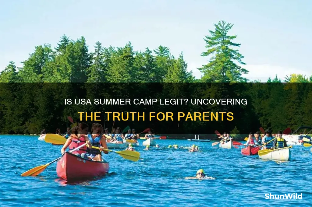 is usa summer camp legit