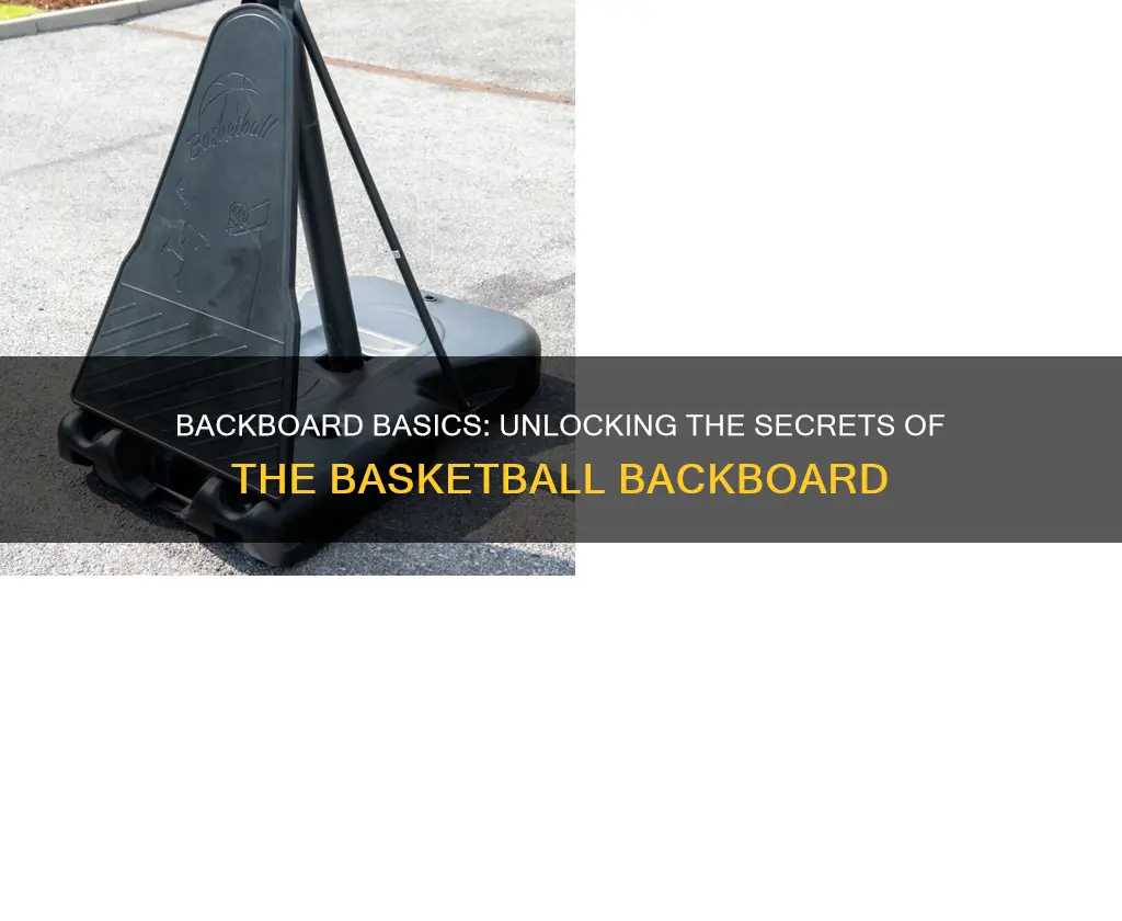 is using the backboard in basketball