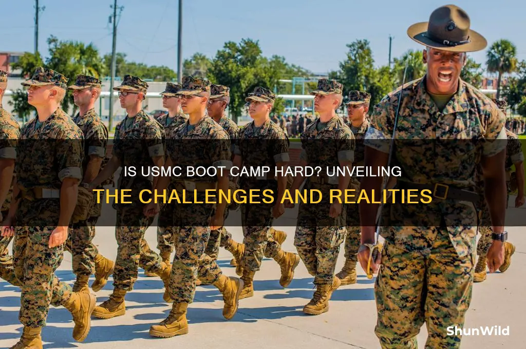 is usmc boot camp hard
