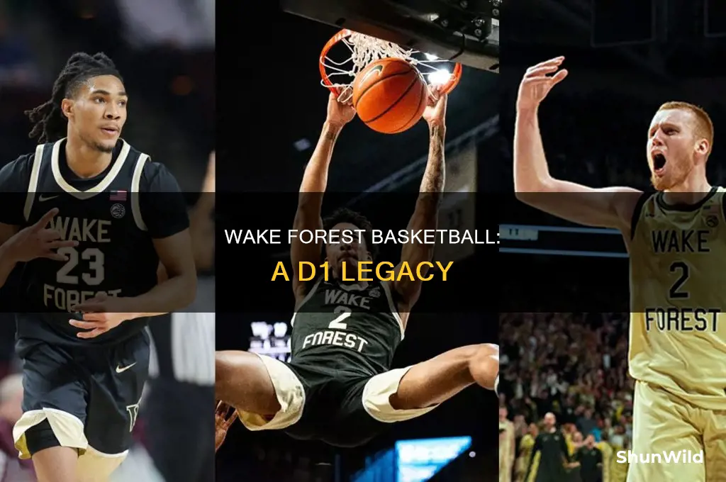 is wake forest d1 basketball