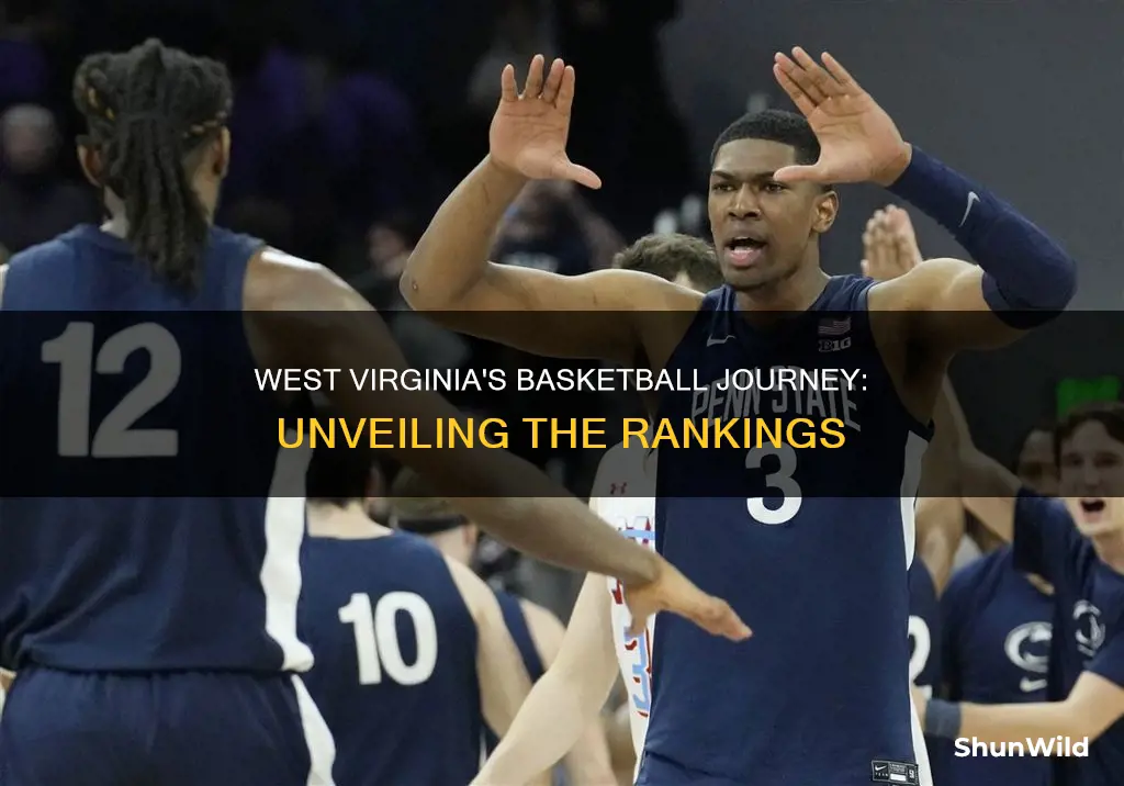 is west virginia ranked in basketball