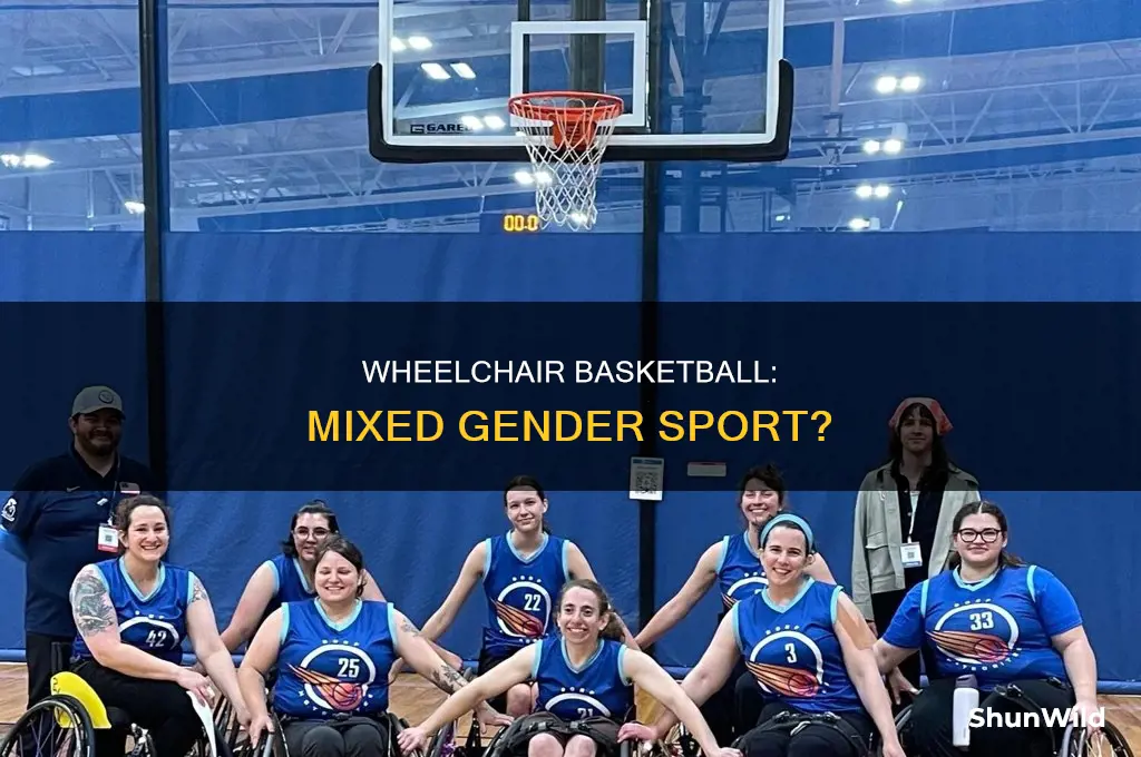 is wheelchair basketball mixed gender