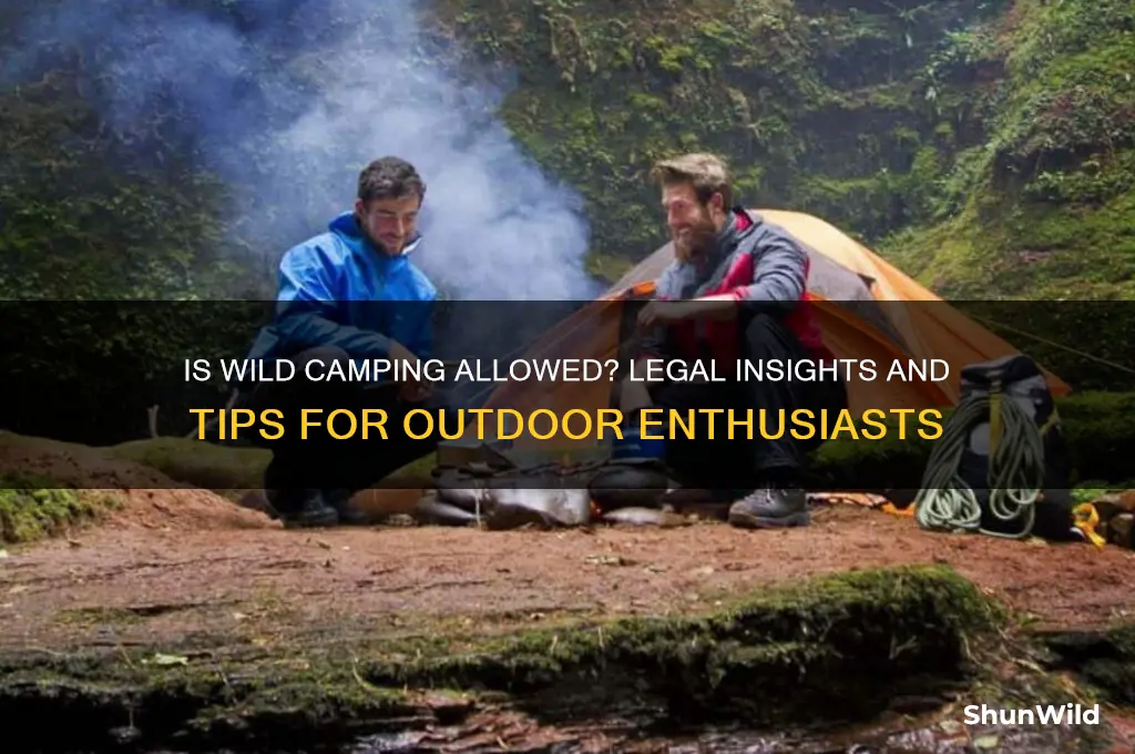 is wild camping allowed