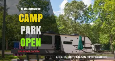 Is Williamsburg Camp Park Open? Current Status and Visitor Updates