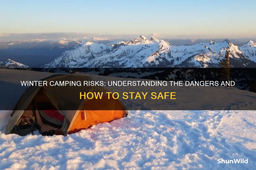 is winter camping dangerous