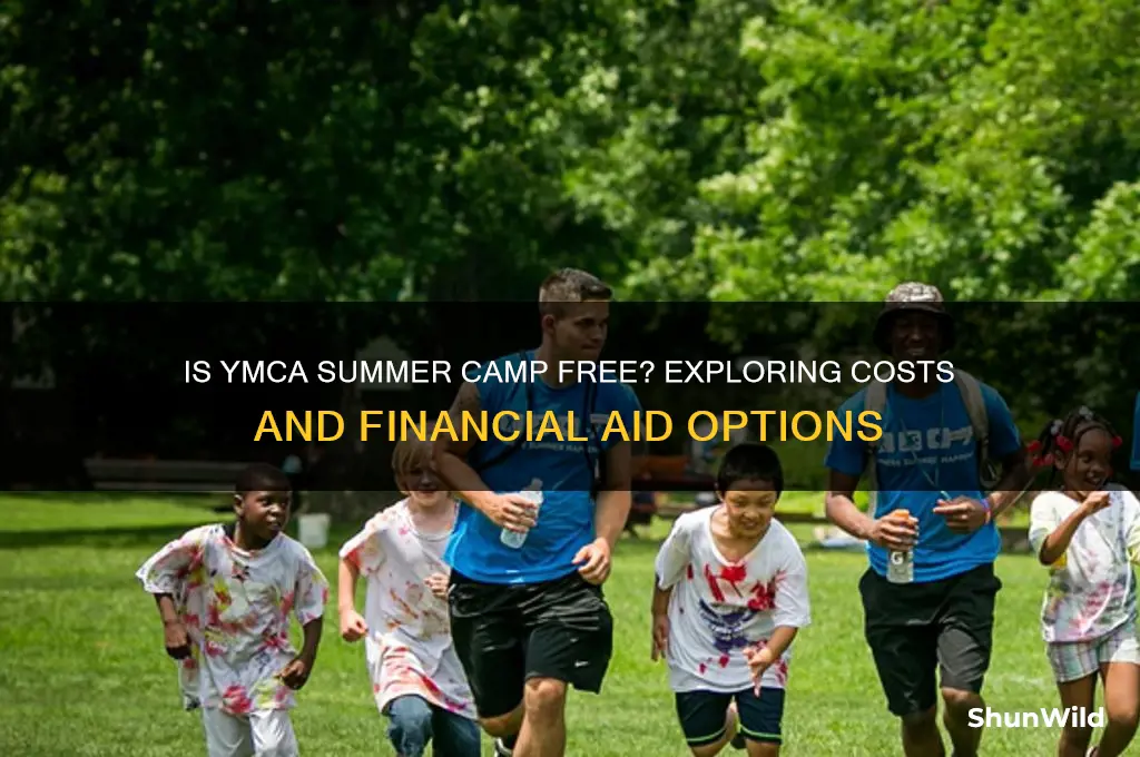 is ymca summer camp free