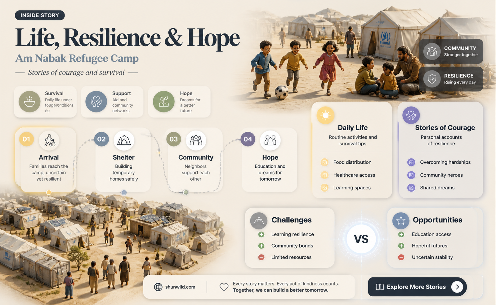 am nabak refugee camp