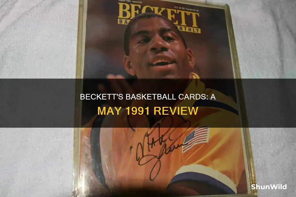 may 1991 basketball beckett