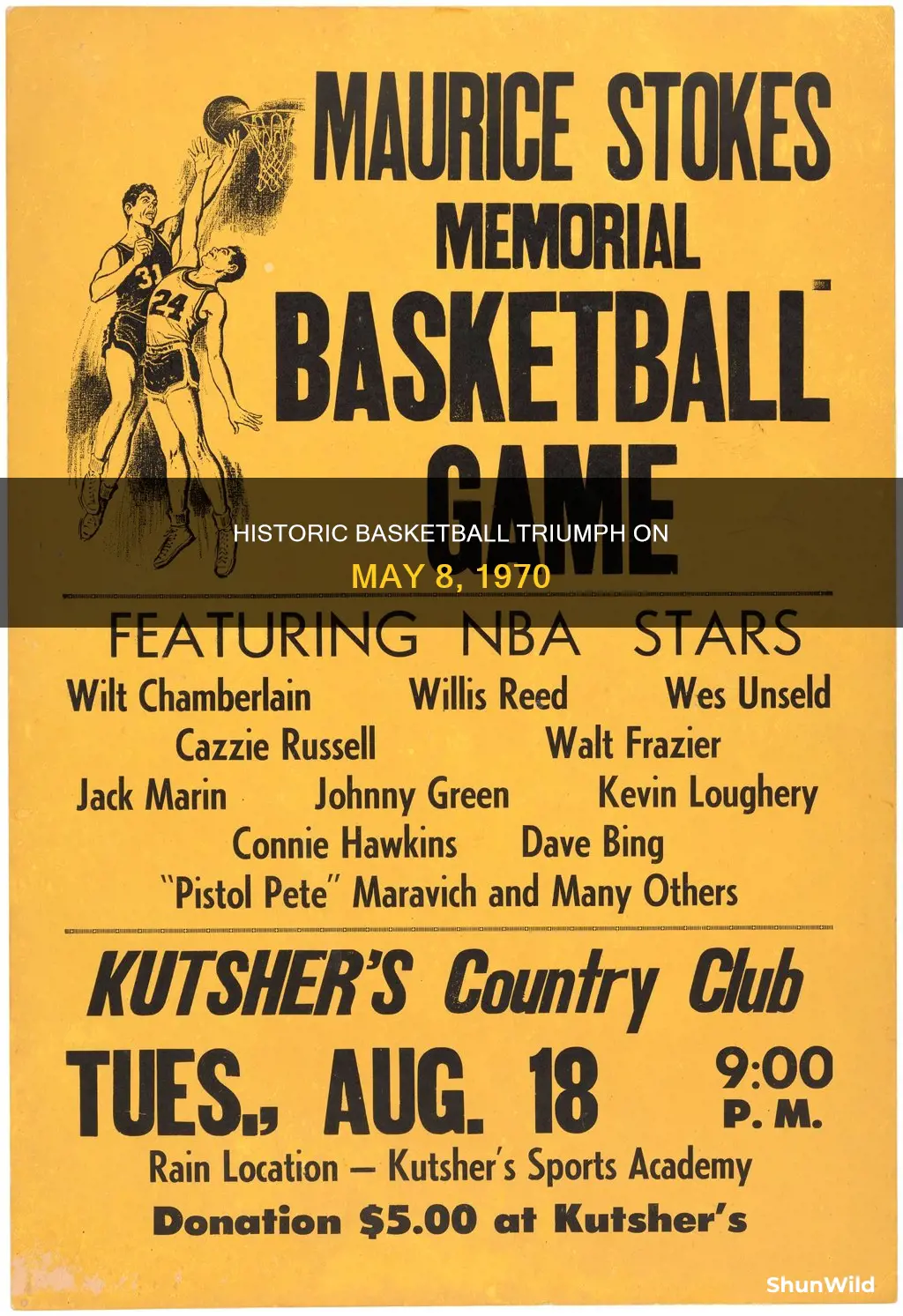 may 8 1970 basketball