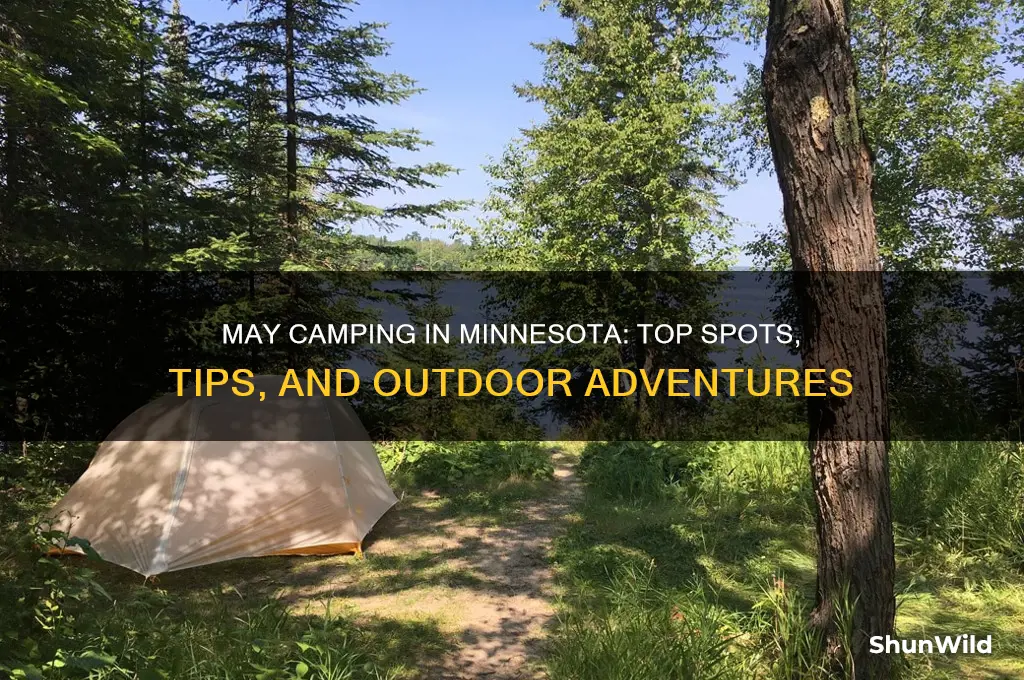 may camping in mn