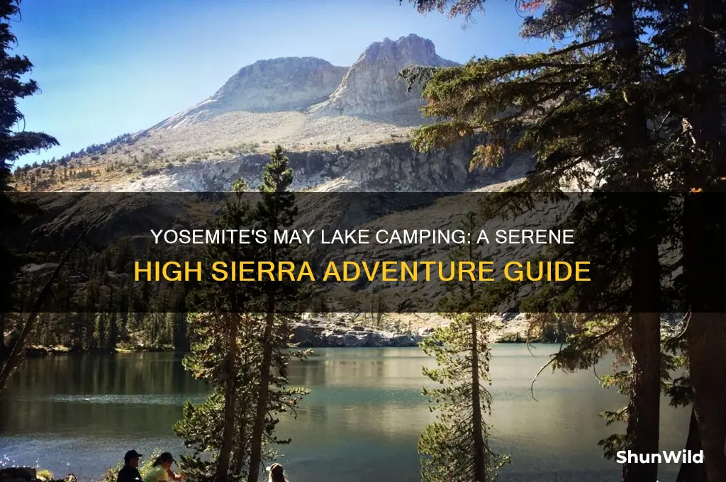 may lake camping yosemite