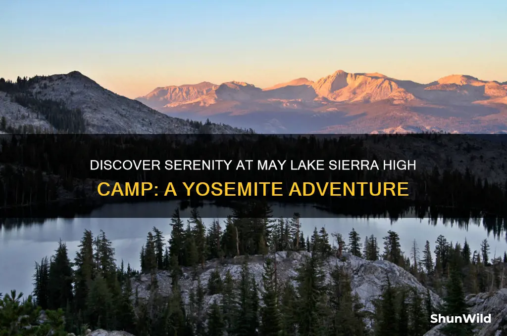 may lake sierra high camp