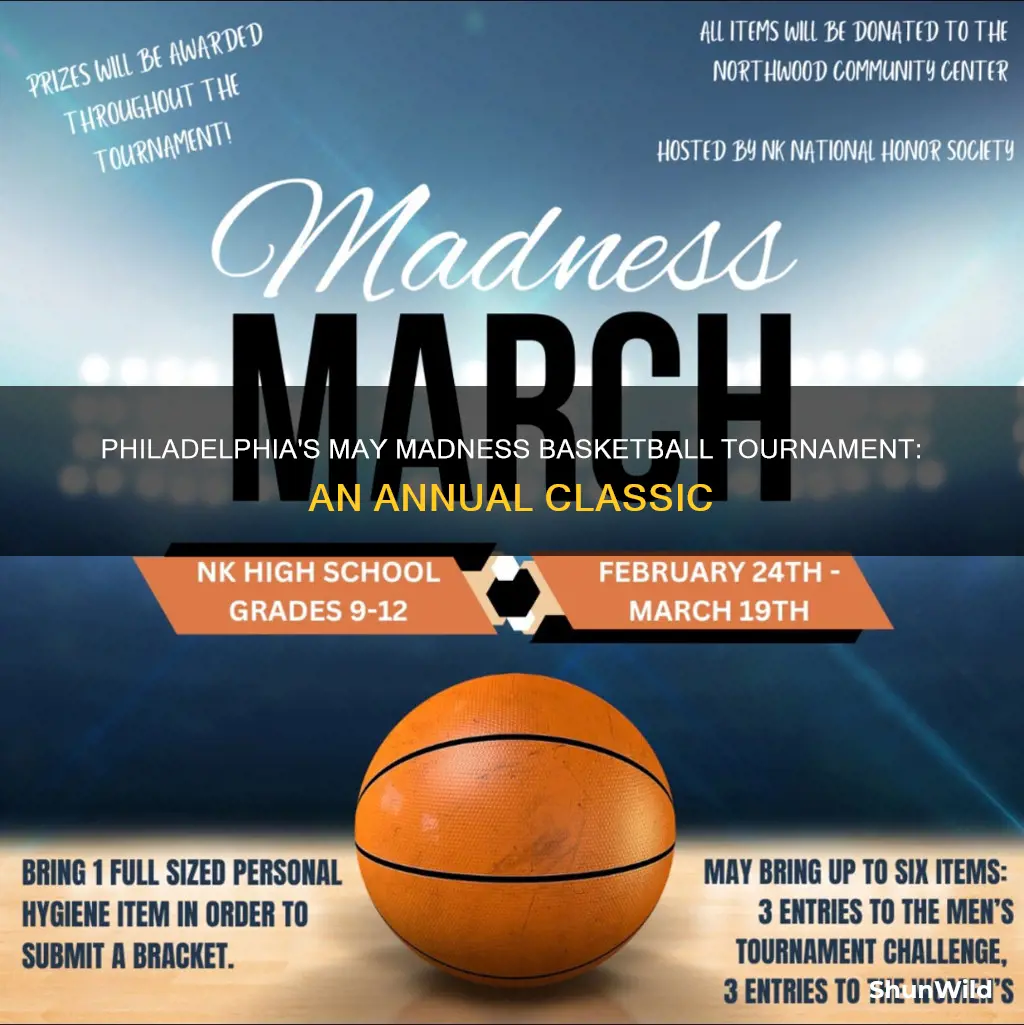 may madness basketball tournament philadelphia may 19