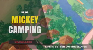 Me and Mickey: Unforgettable Camping Adventures Under the Stars