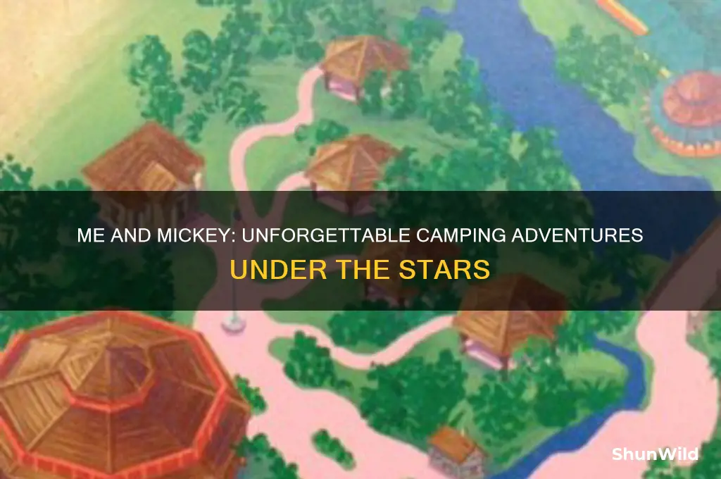me and mickey camping
