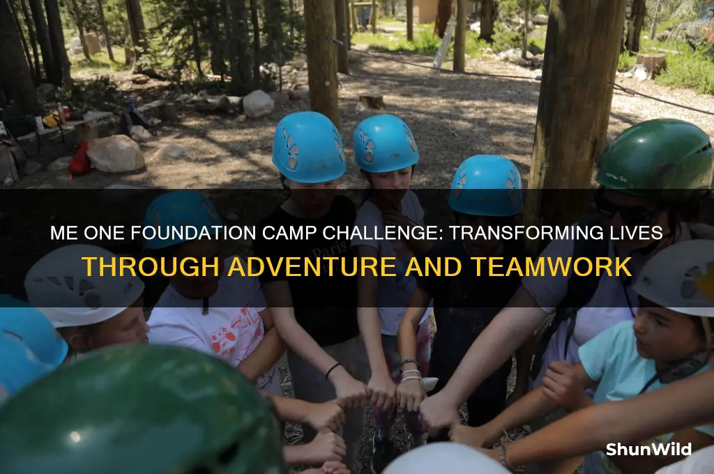 me one foundation camp challenge