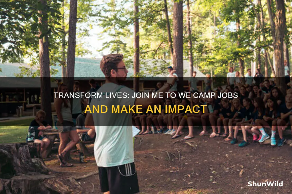 me to we camp jobs