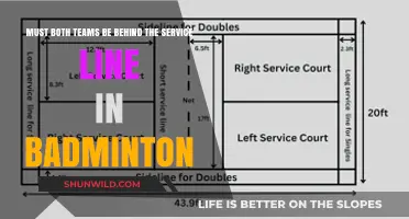 Badminton Service Line: Where Must Players Stand?