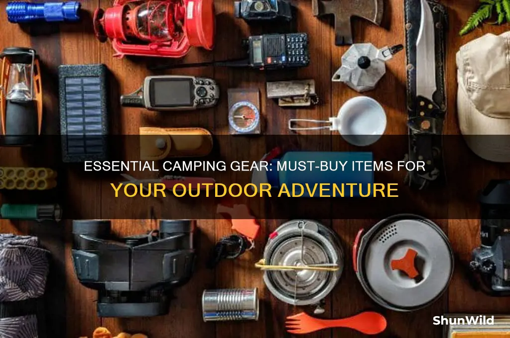 must buy camping gear