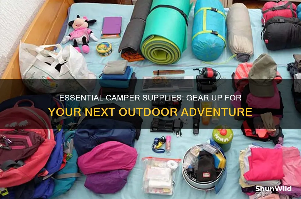 must have camper supplies