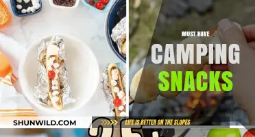 Essential Camping Snacks: Fuel Your Outdoor Adventures with These Must-Haves