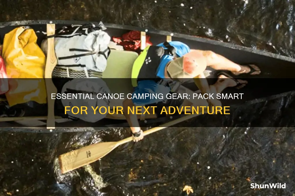 must have canoe camping gear