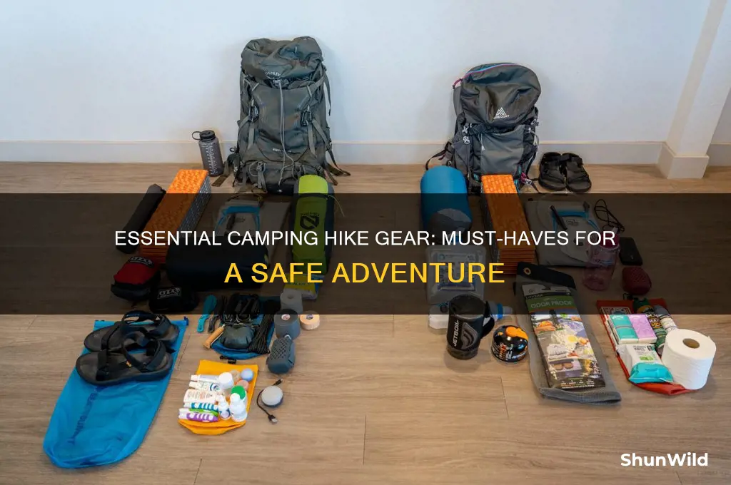 must have for camping hike