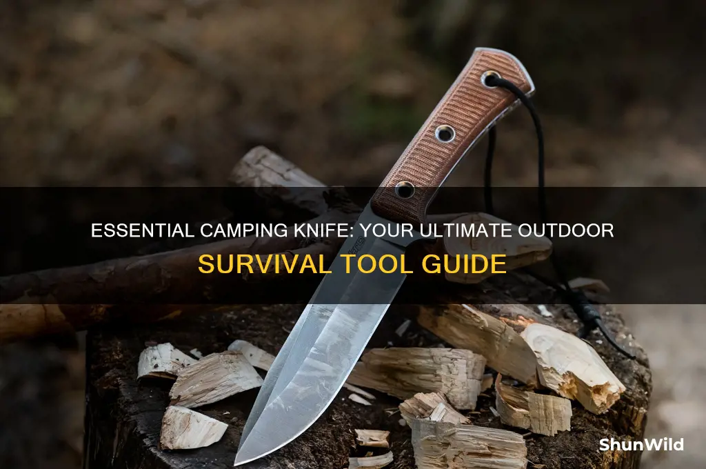 must have knife for camping