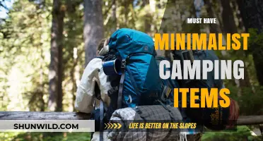 Essential Minimalist Camping Gear: Pack Light, Adventure Big