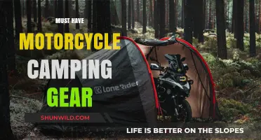 Essential Motorcycle Camping Gear for Adventure-Ready Riders