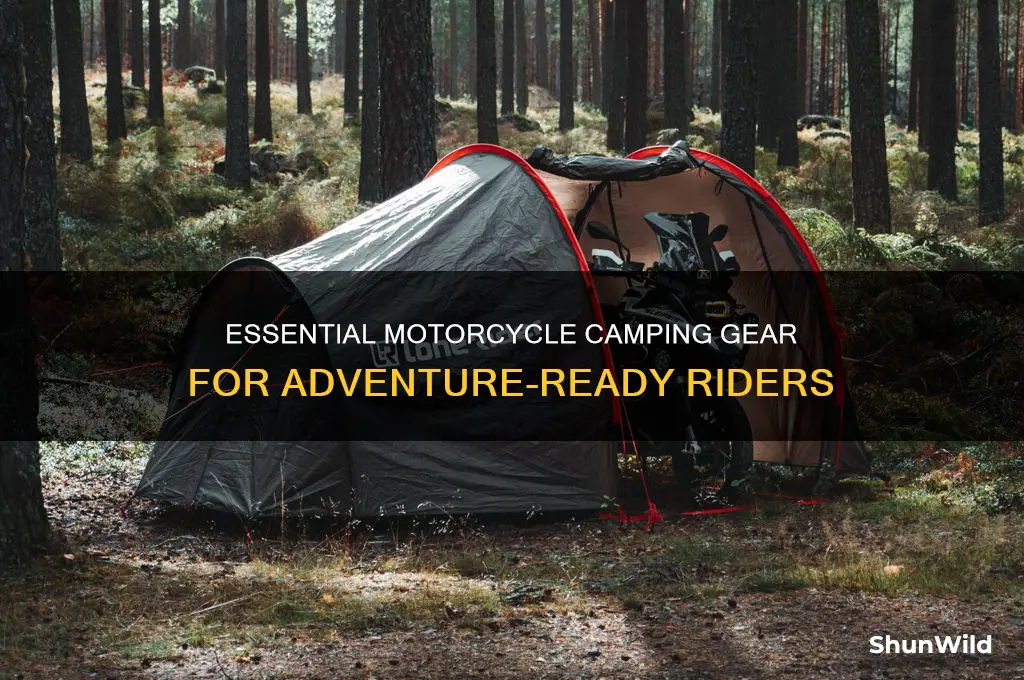 must have motorcycle camping gear