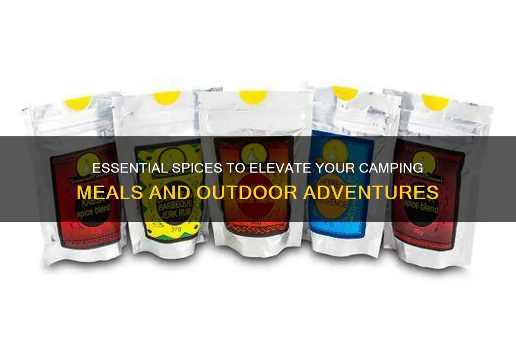 must have spices for camping